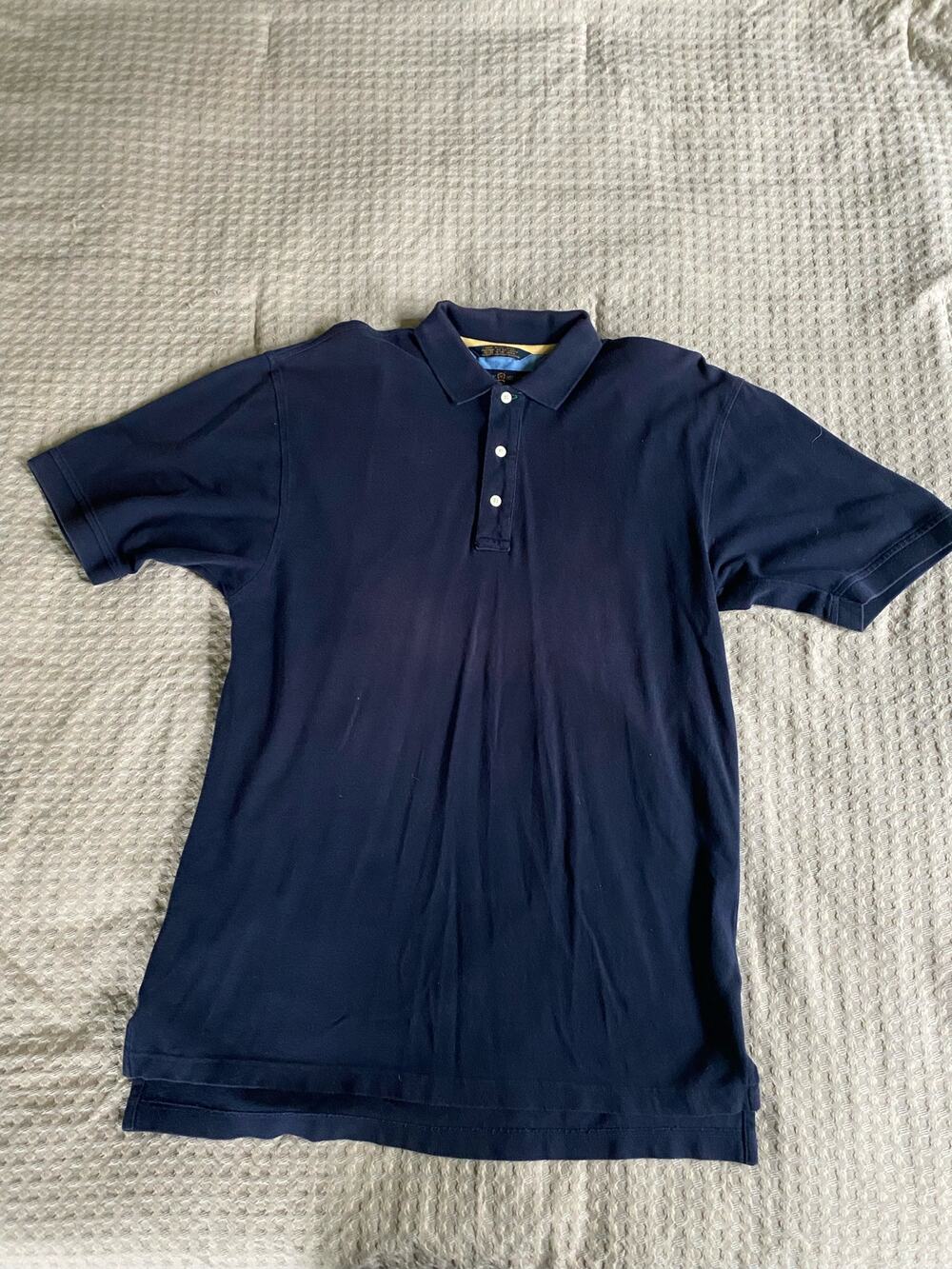 Vintage Tommy Hilfiger Polo Blue Collared Shirt - Picture 1 of 4